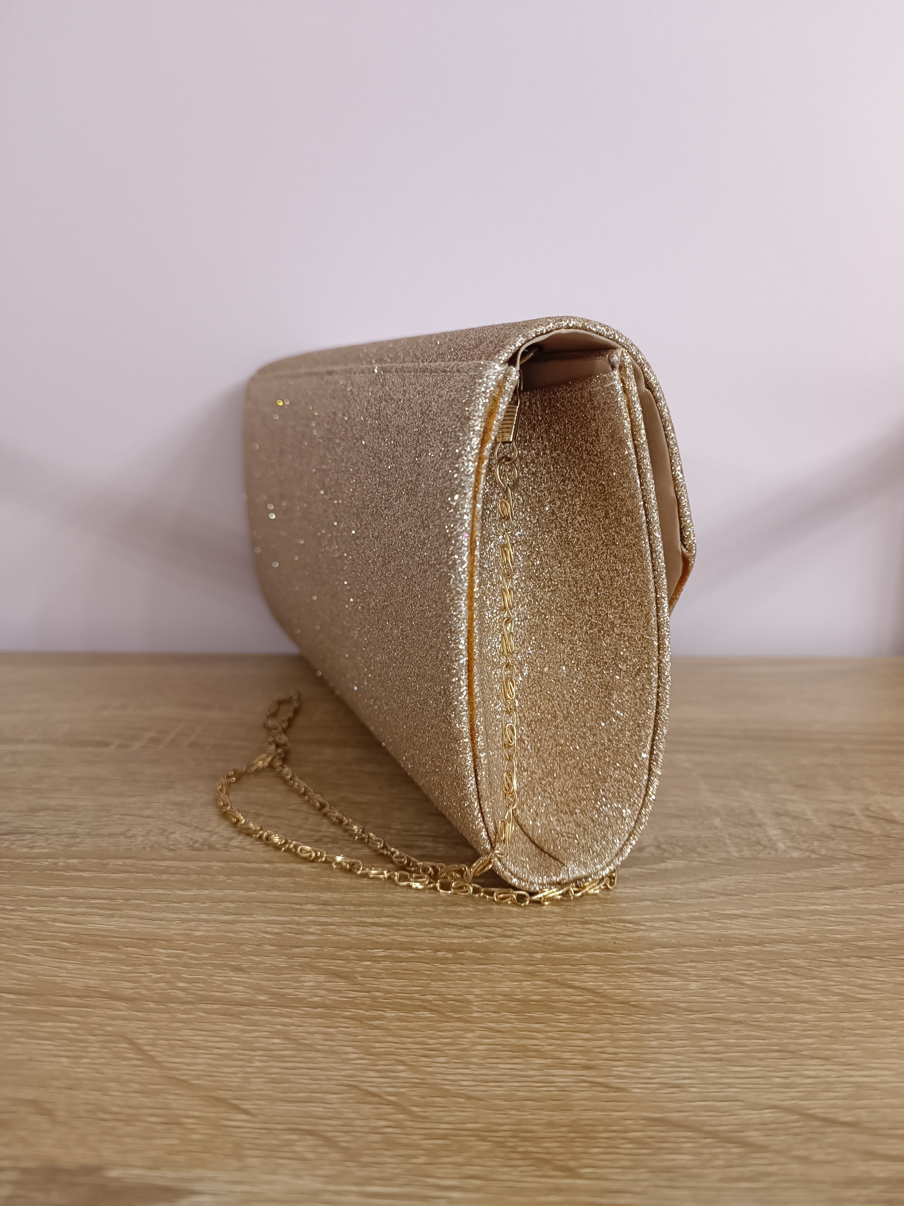 Pochette Femme Larcenciel En Cuir – Chaîne Détachable – Design Matelassé Noir – Idéale Soirée, Mariage, Ville - 11