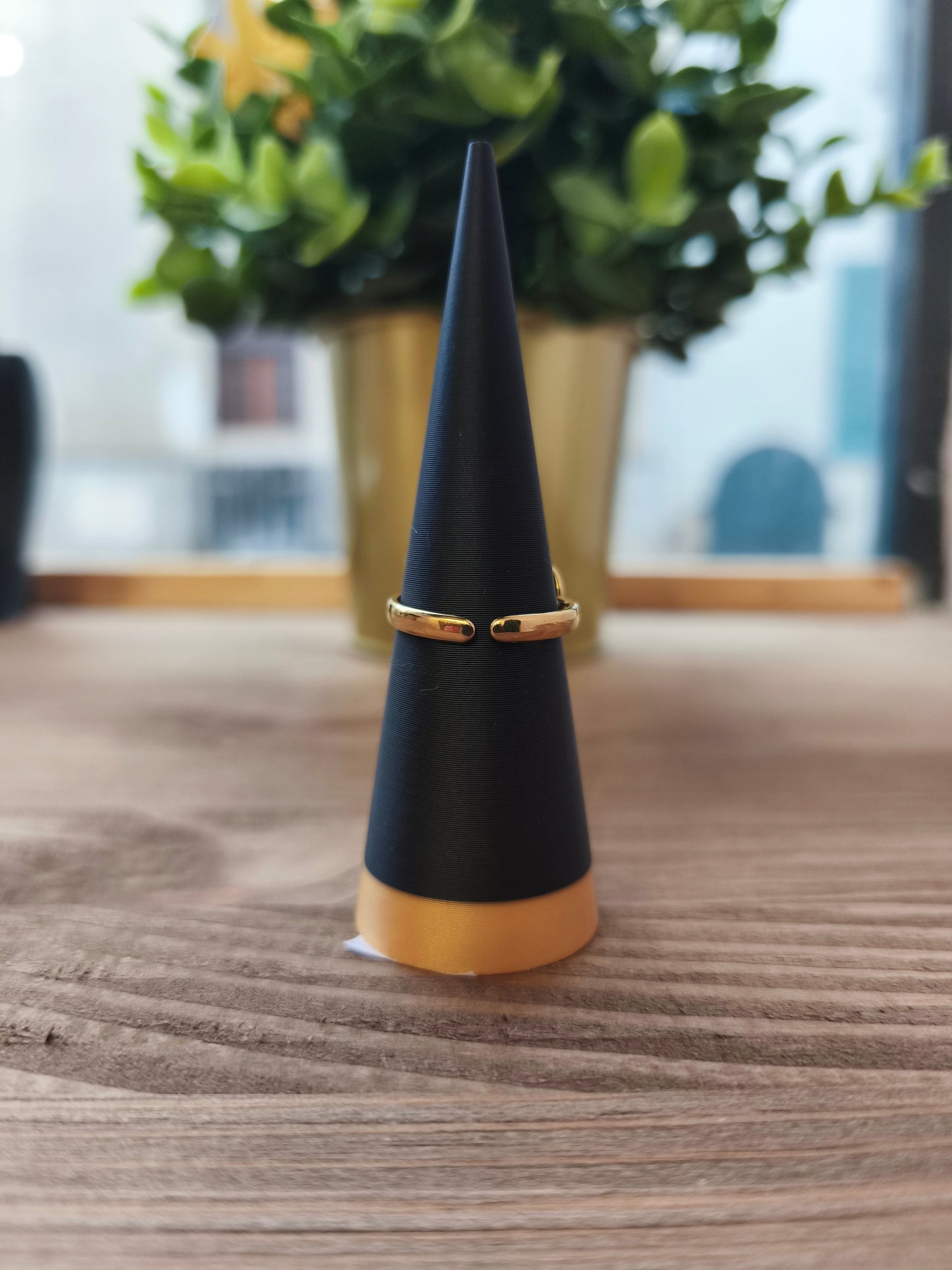 Bague 2 coeurs entrelacés